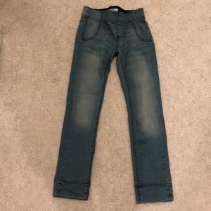 Free People Cropped Skinny Jean Leggings, Size 24